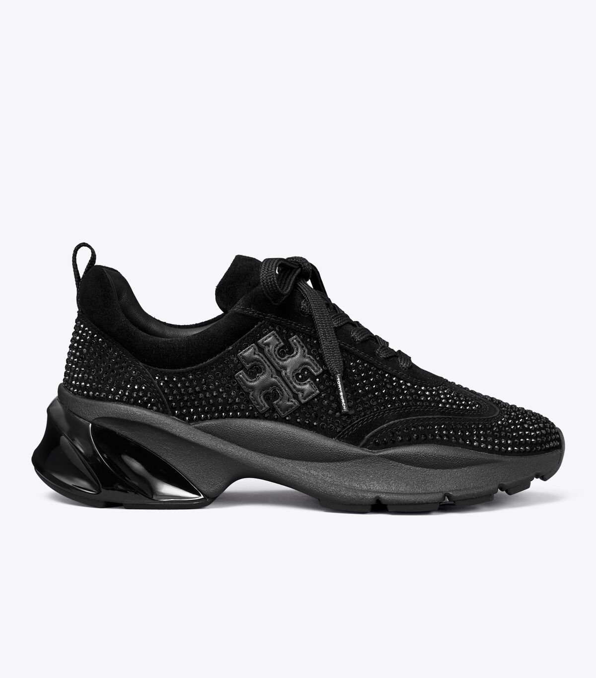 Tory Burch Black Good Luck Sneakers