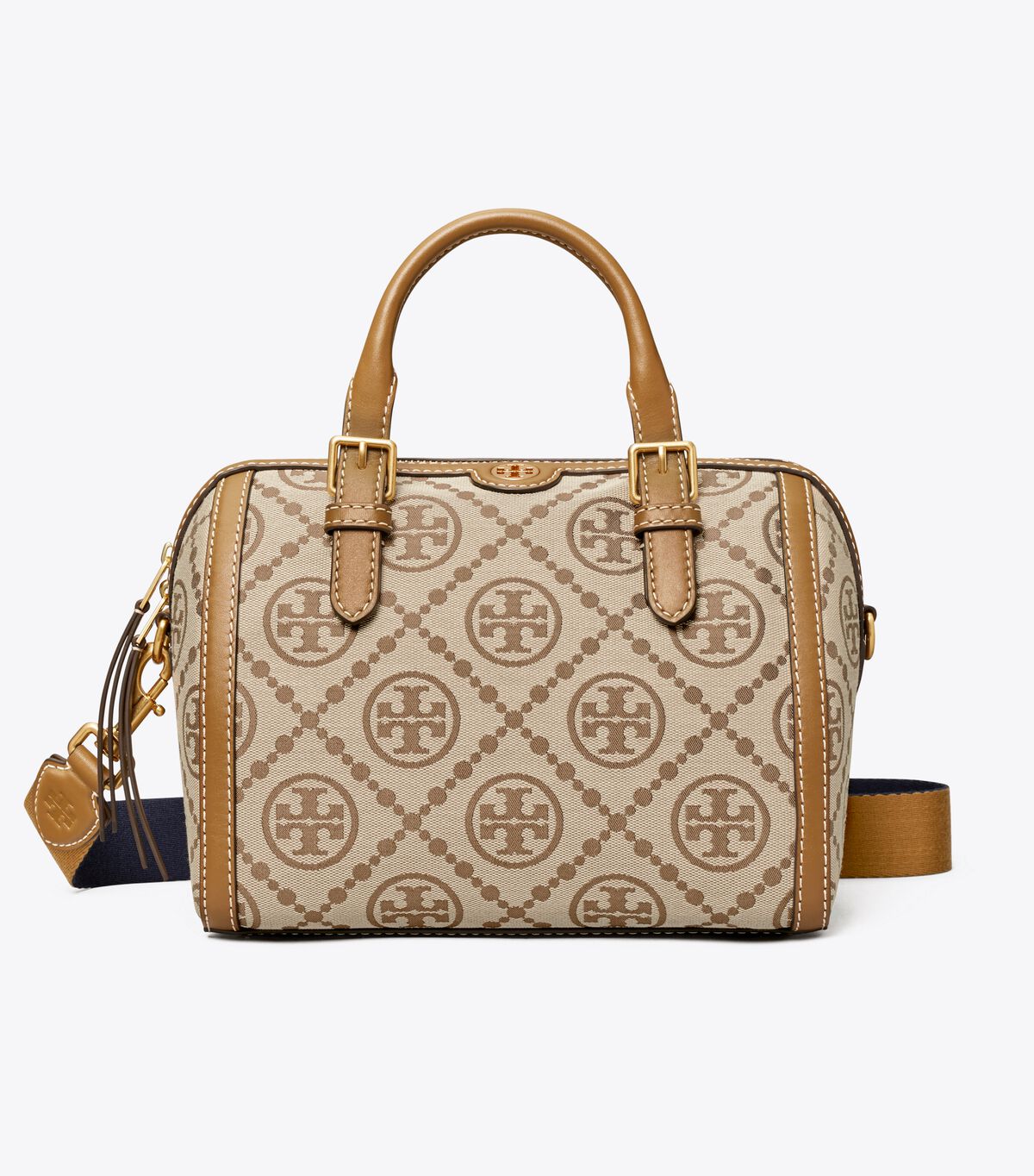 Tory Burch Brown T Monogram Satchel Bags