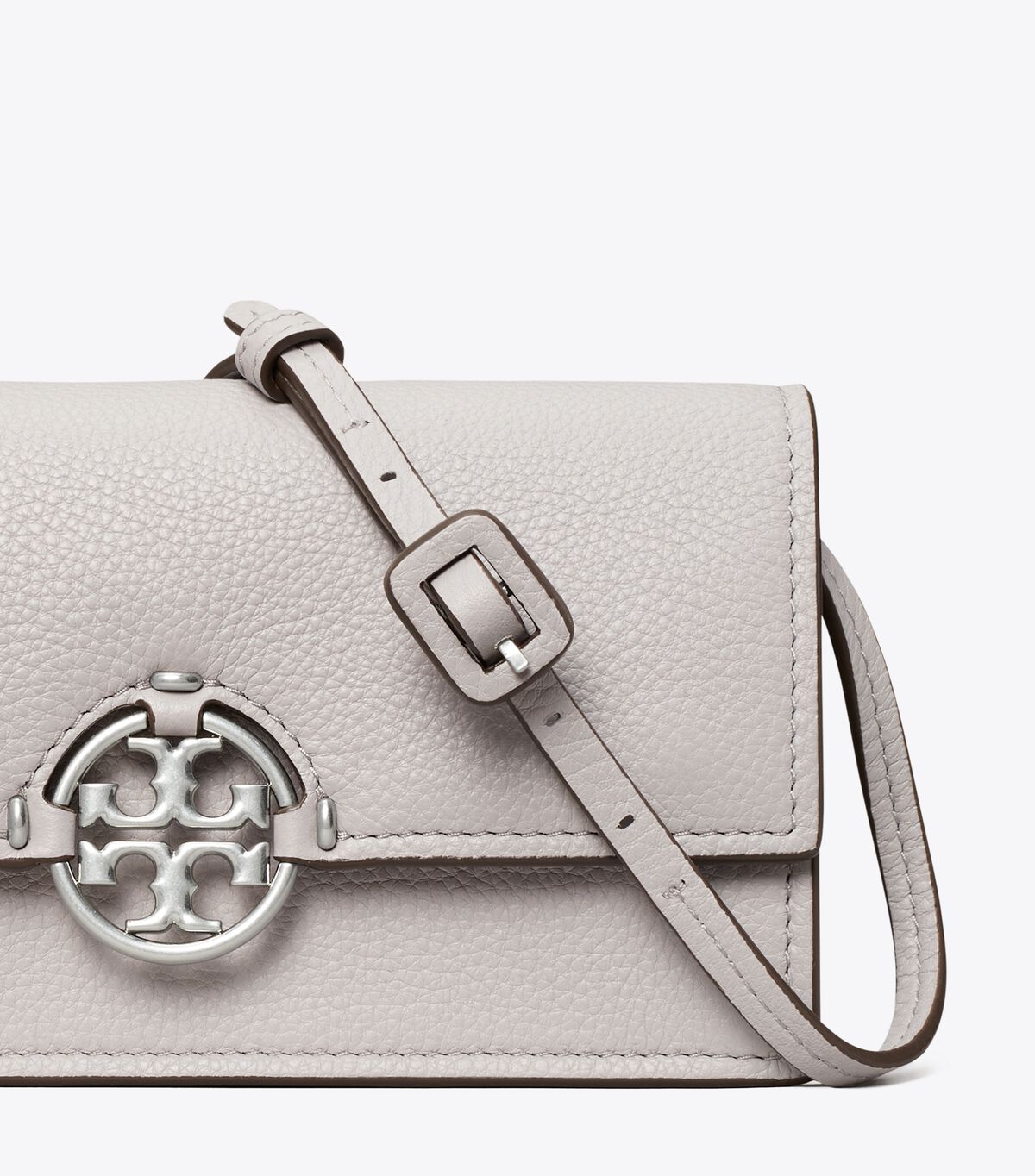 Tory Burch Grey Miller Wallets