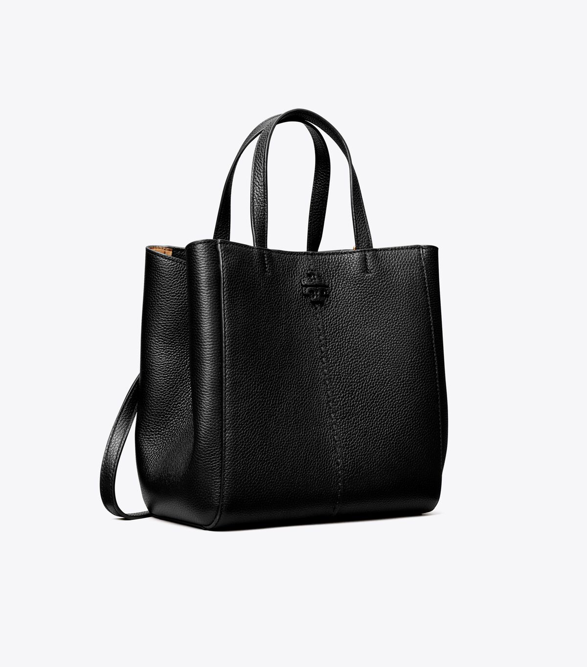 Tory Burch Black Mcgraw Carryall Satchel Bags
