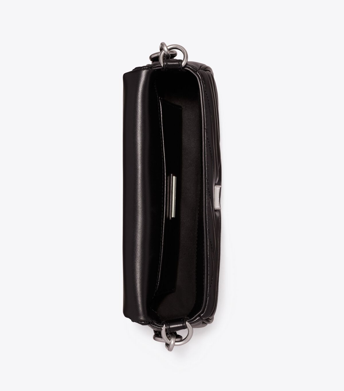 Tory Burch Black Small Kira Chevron Mini Bag