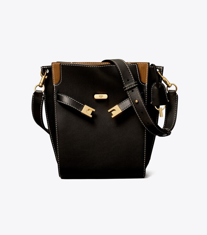 Tory Burch Black Lee Radziwill Satchel Bags