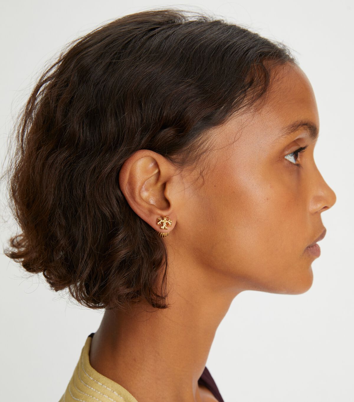 Tory Burch Gold Roxanne Double-stud Earrings
