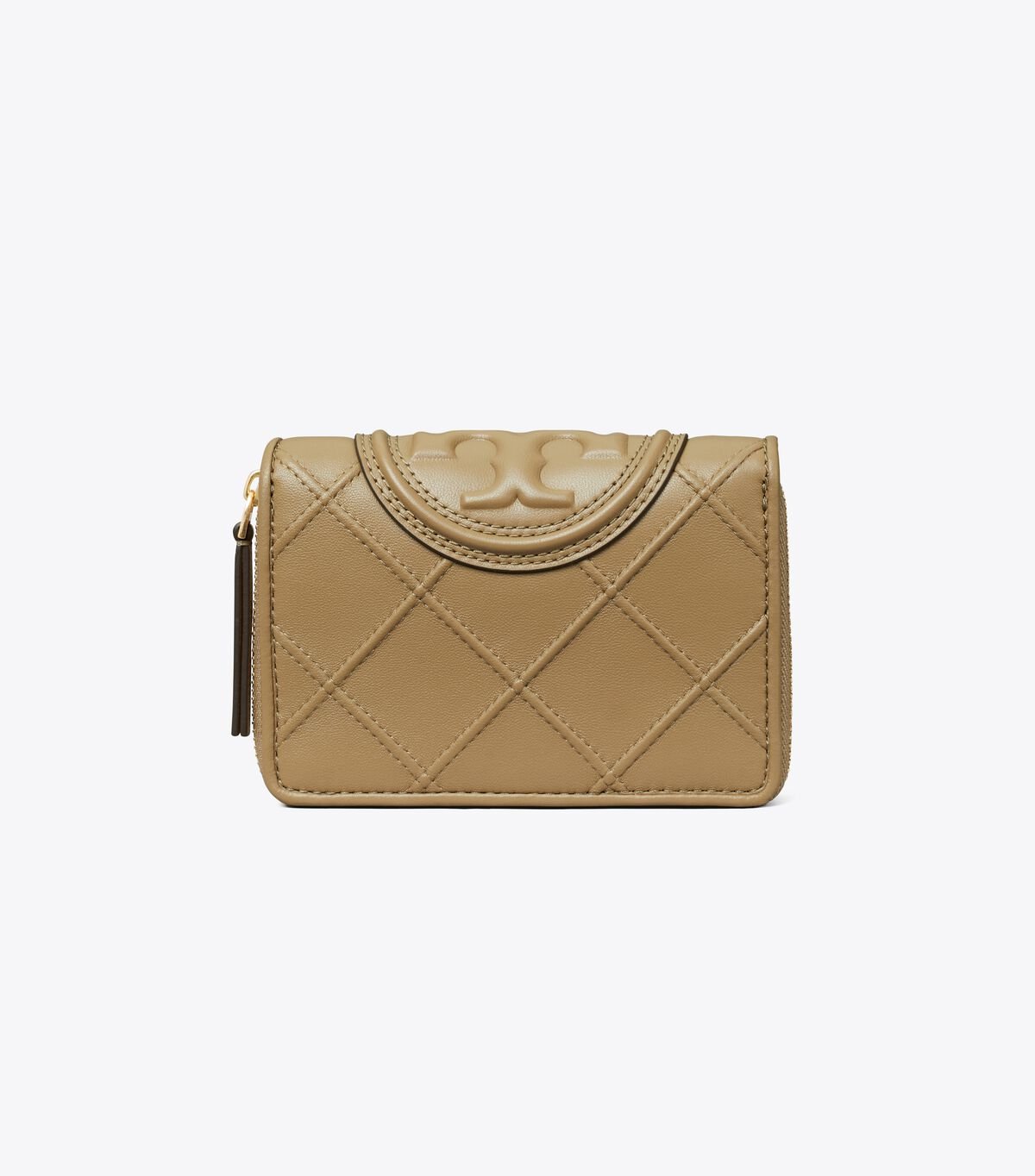 Tory Burch Grey Fleming Soft Wallets