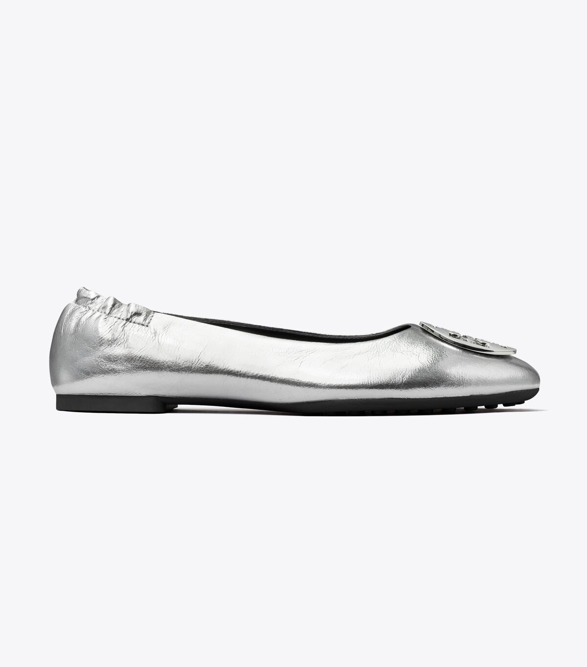 Tory Burch Silver Claire Ballet Flats