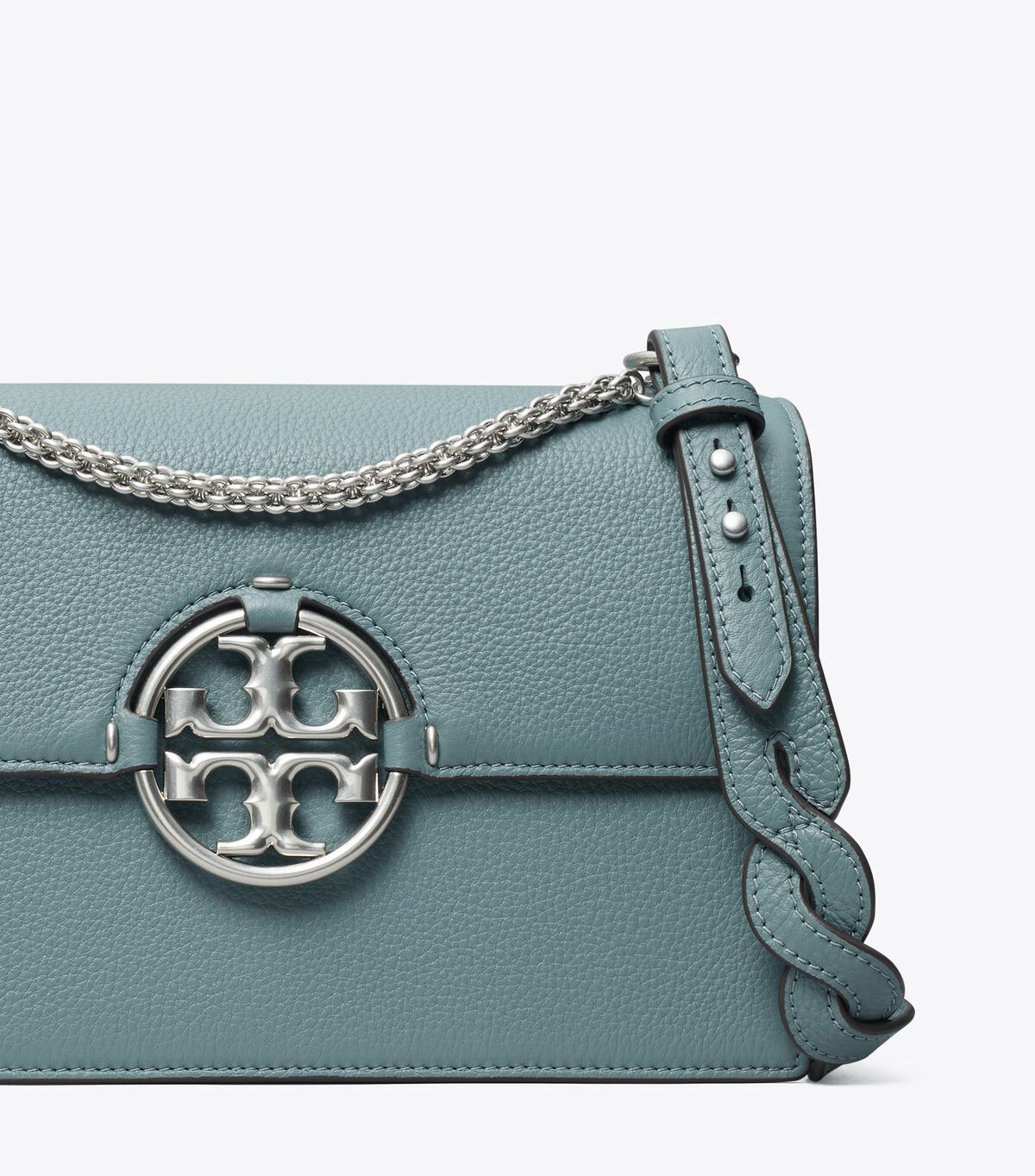 Tory Burch Light Blue Miller Shoulder Bags
