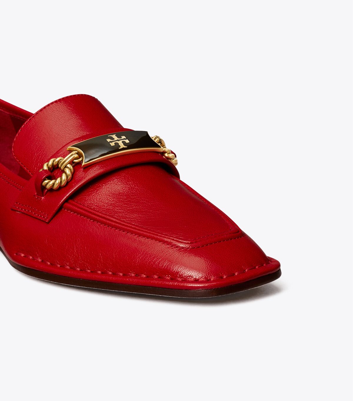Tory Burch Red Perrine Loafers