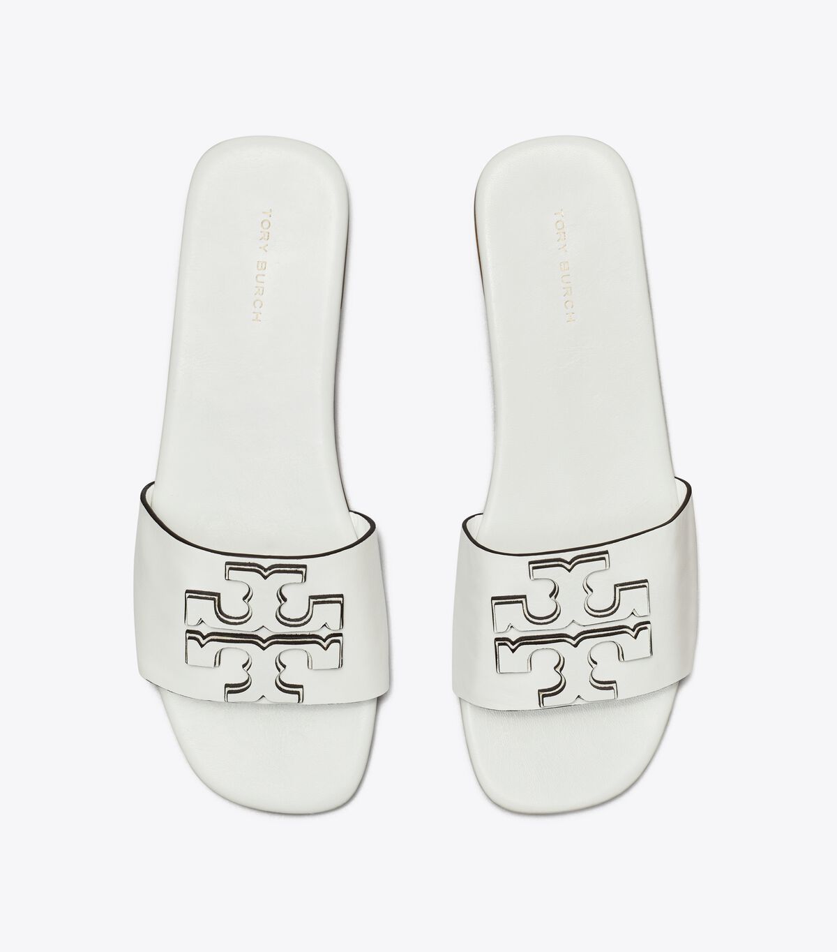 Tory Burch White Ines Sandals