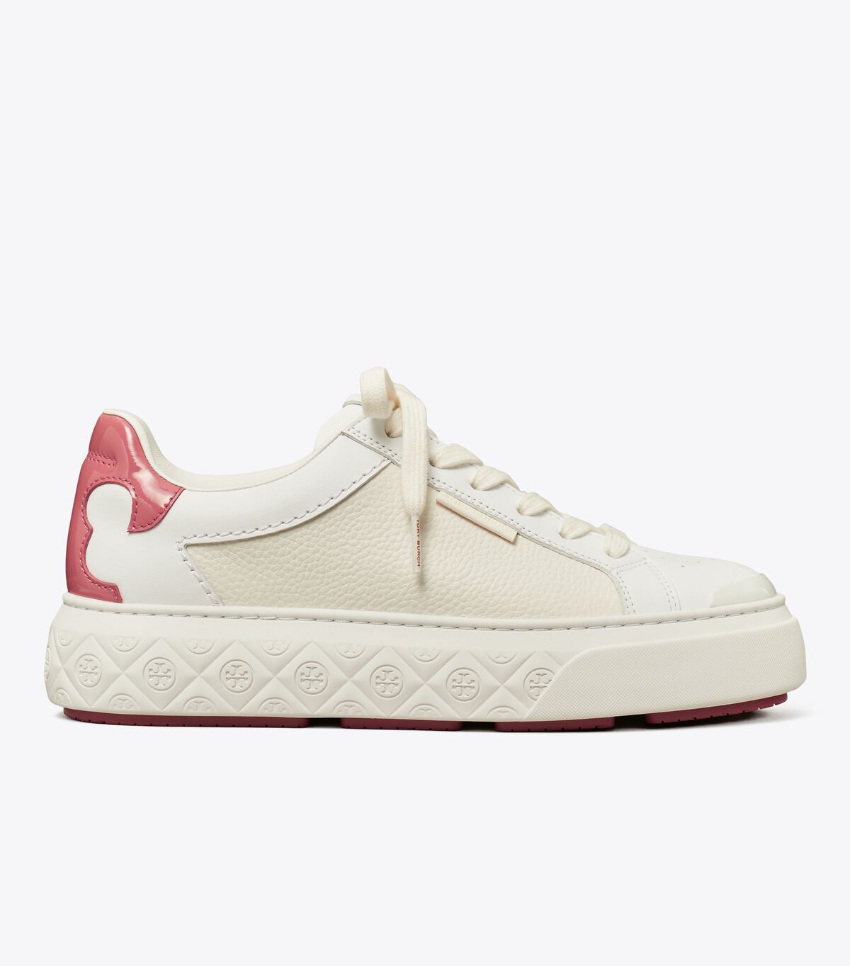 Tory Burch Titanium White / Wash Ladybug Sneakers