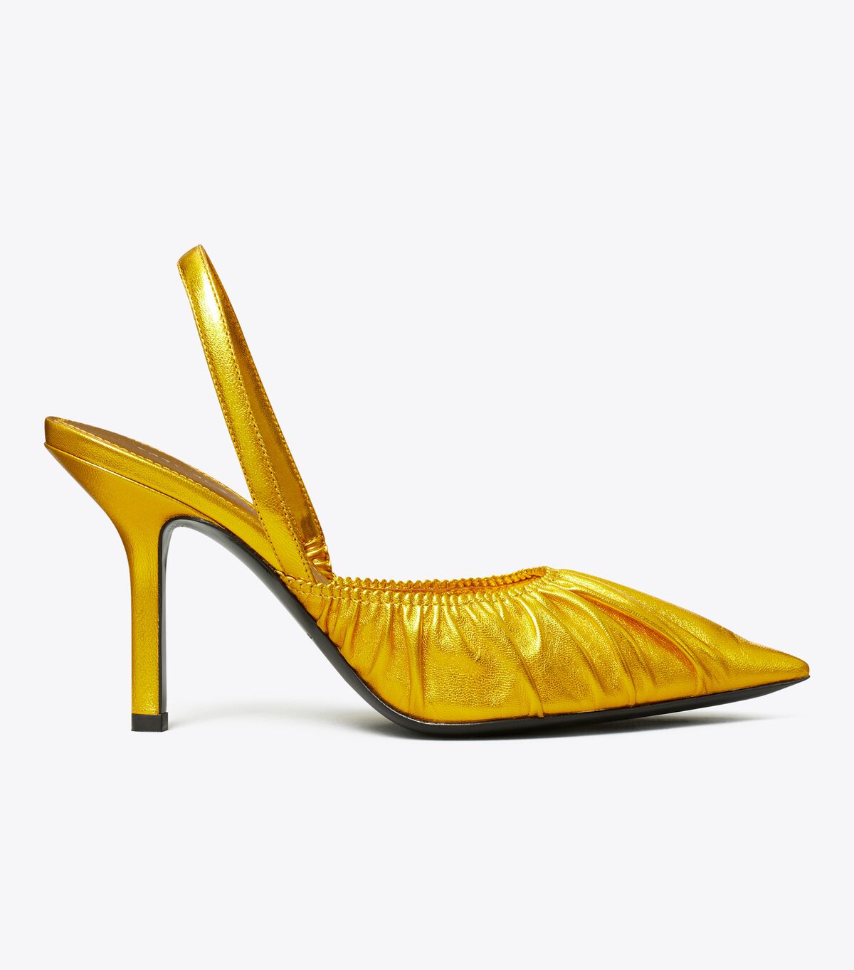 Tory Burch Gold Runway Heels