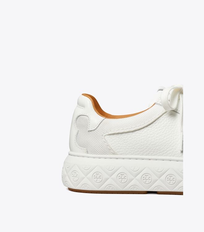 Tory Burch White Ladybug Sneakers