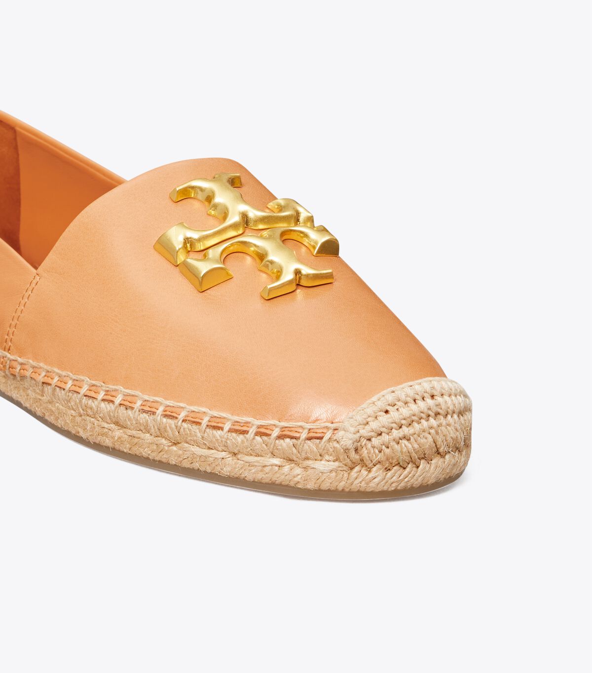 Tory Burch Light Brown Eleanor Ballet Flats