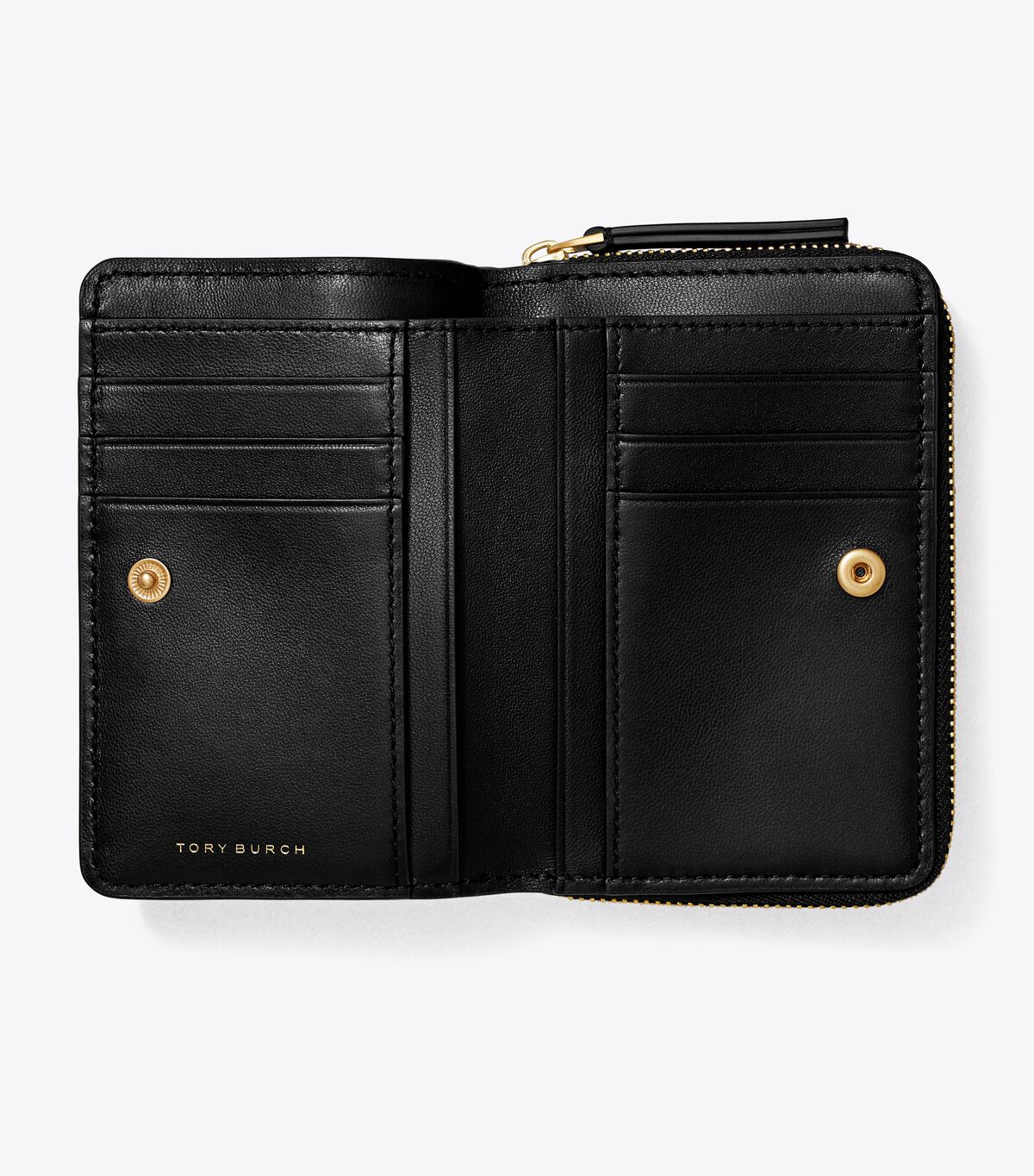 Tory Burch Black Fleming Soft Wallets