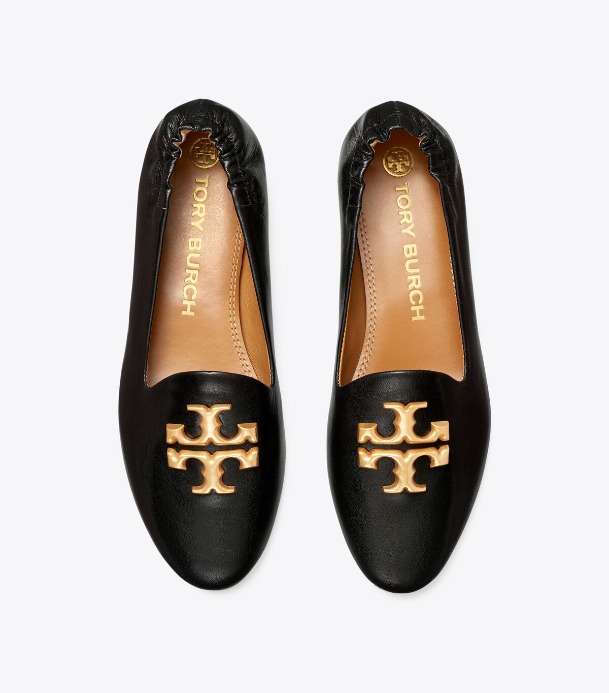 Tory Burch Black Eleanor Ballet Flats