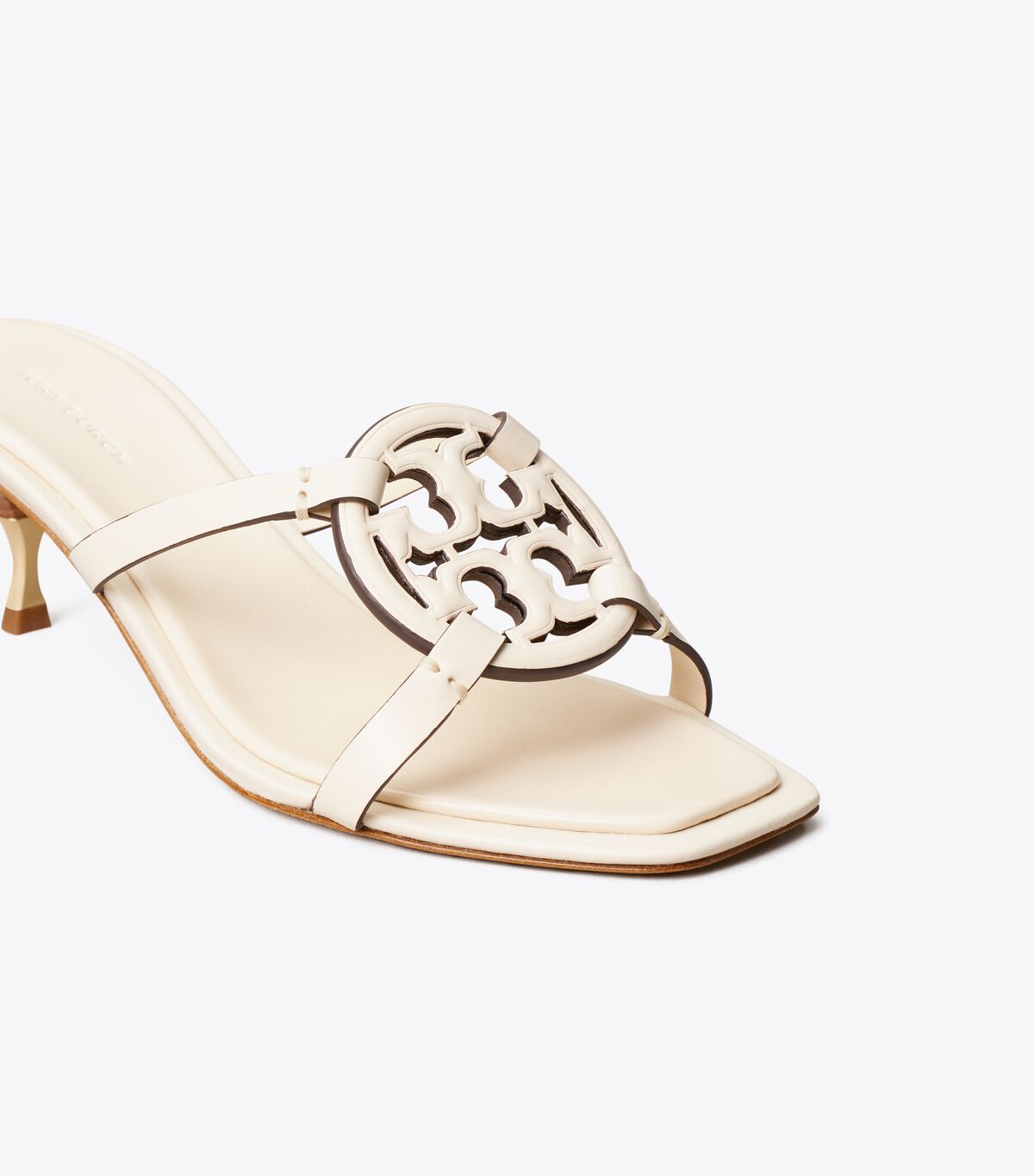 Tory Burch Light Cream Miller Bombé Low Heels
