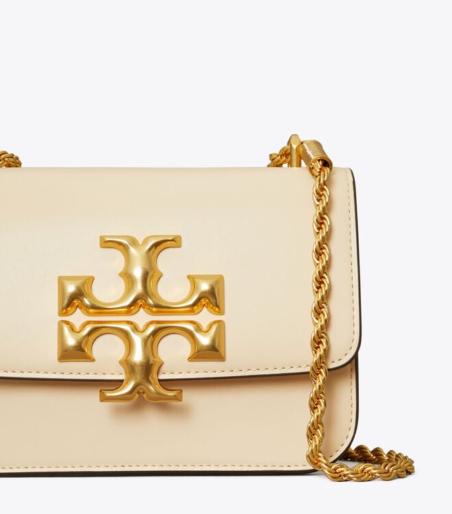 Tory Burch Cream Small Eleanor Shoulder Bags