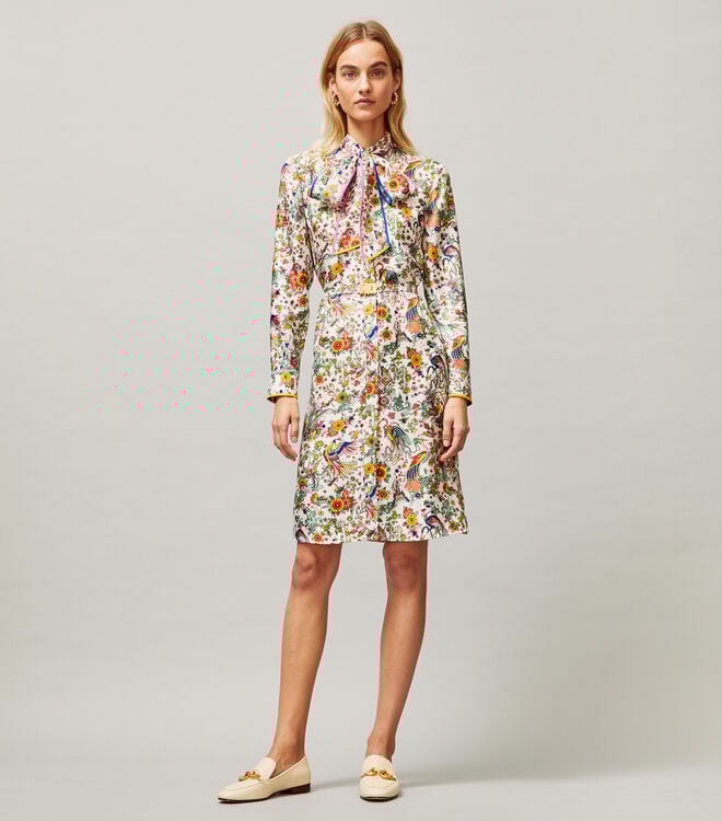 Tory Burch Cream Jessa Loafers