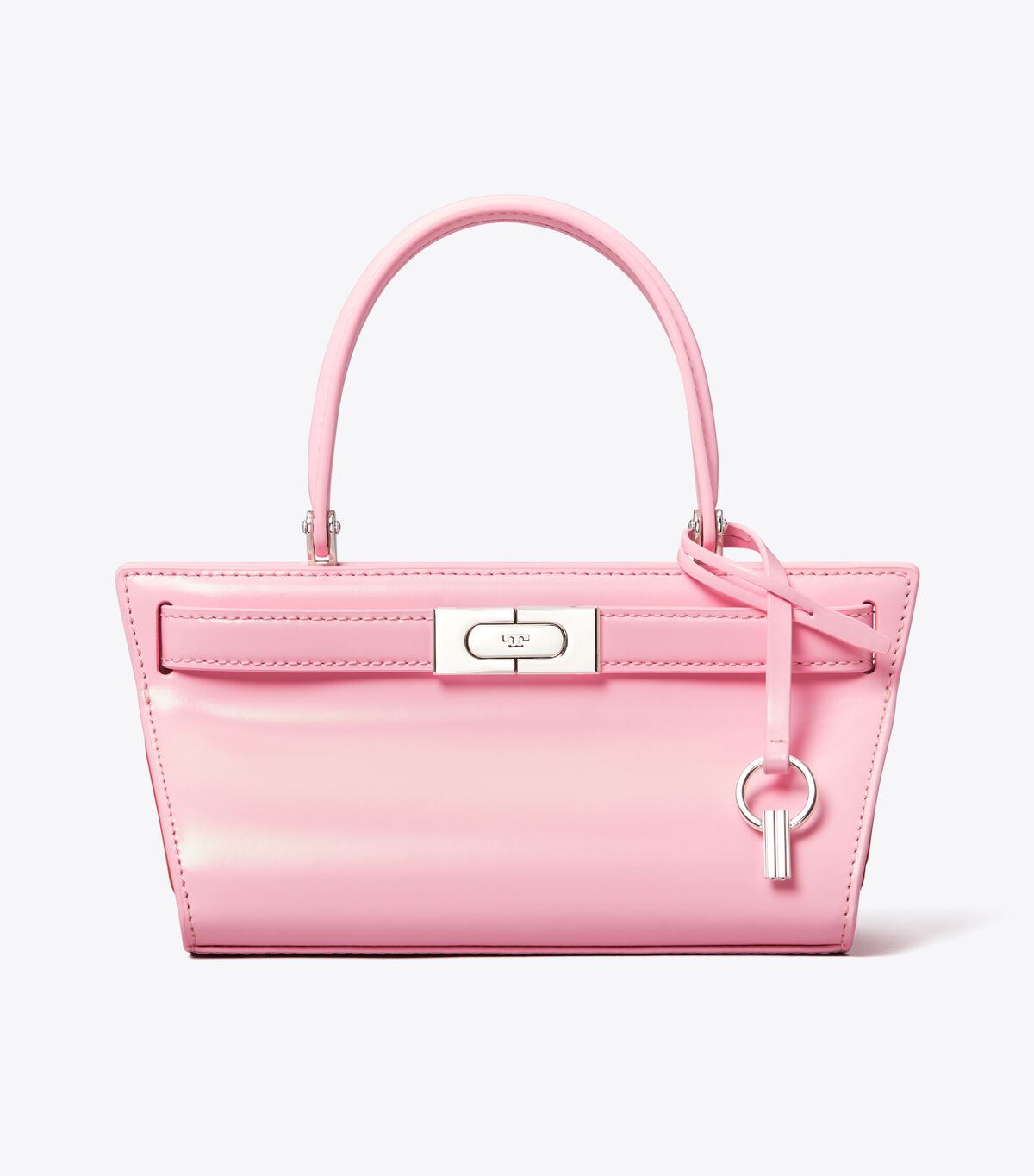 Tory Burch Pink Petite Lee Radziwill High-shine Crossbody Bags