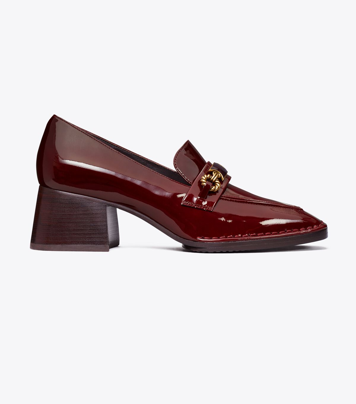 Tory Burch Burgundy Perrine Loafers
