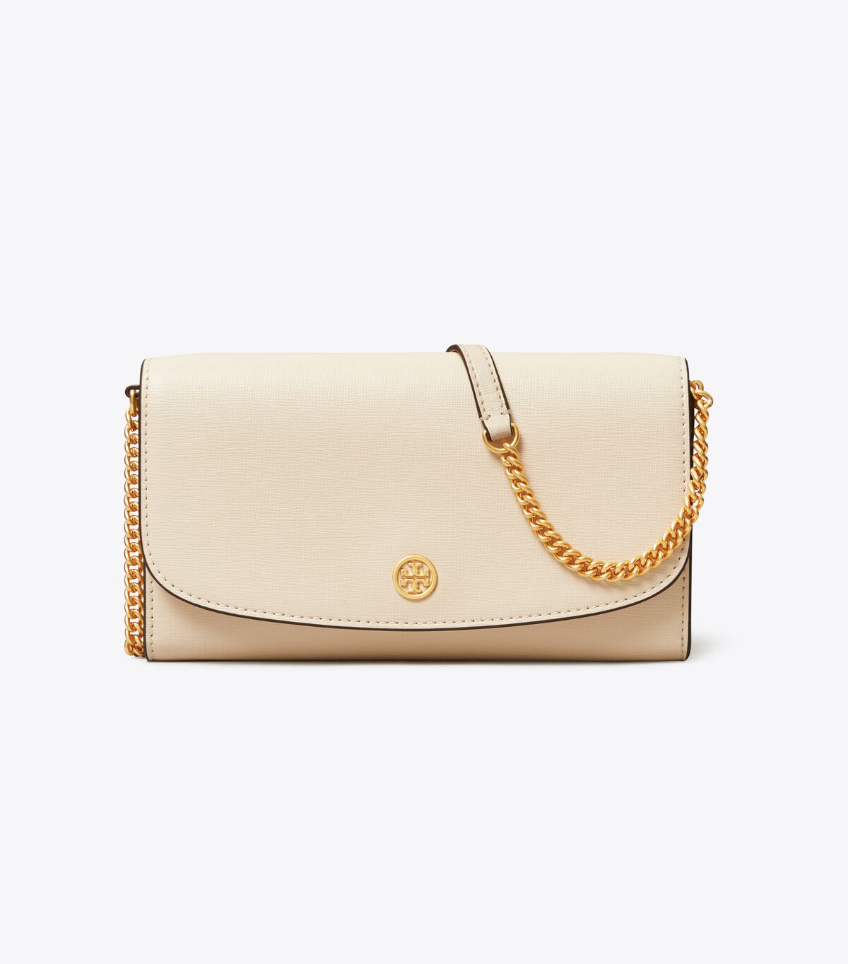 Tory Burch Cream Robinson Wallets