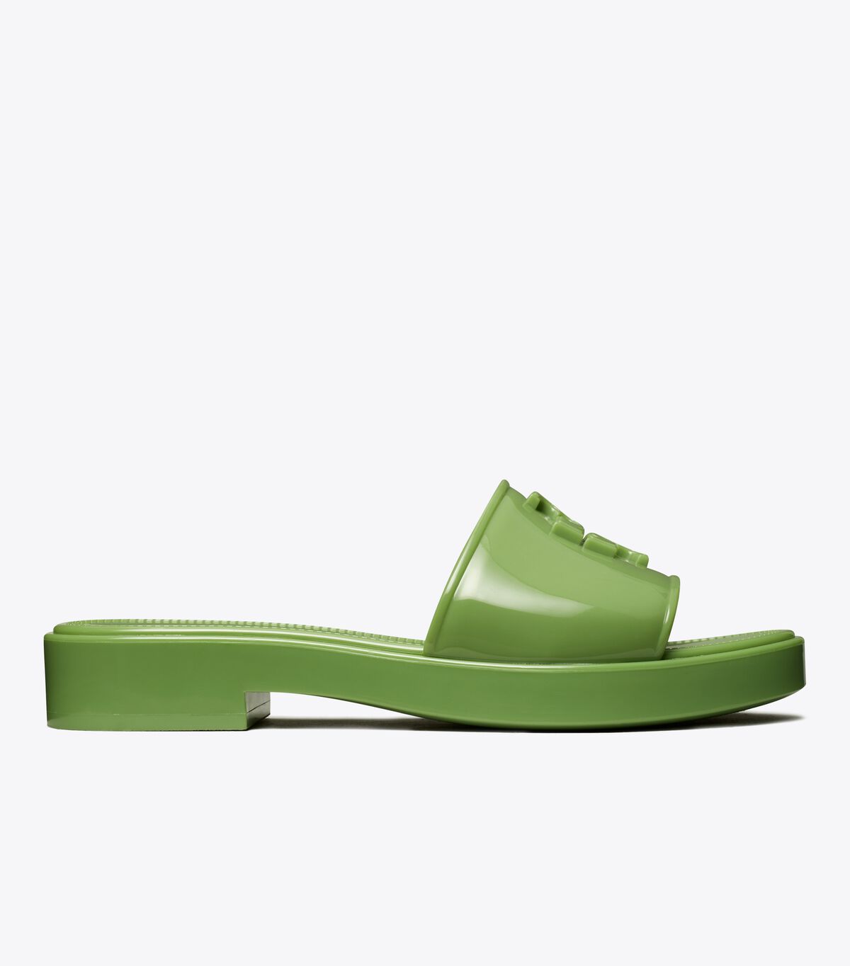 Tory Burch Green Eleanor Jelly Sandals