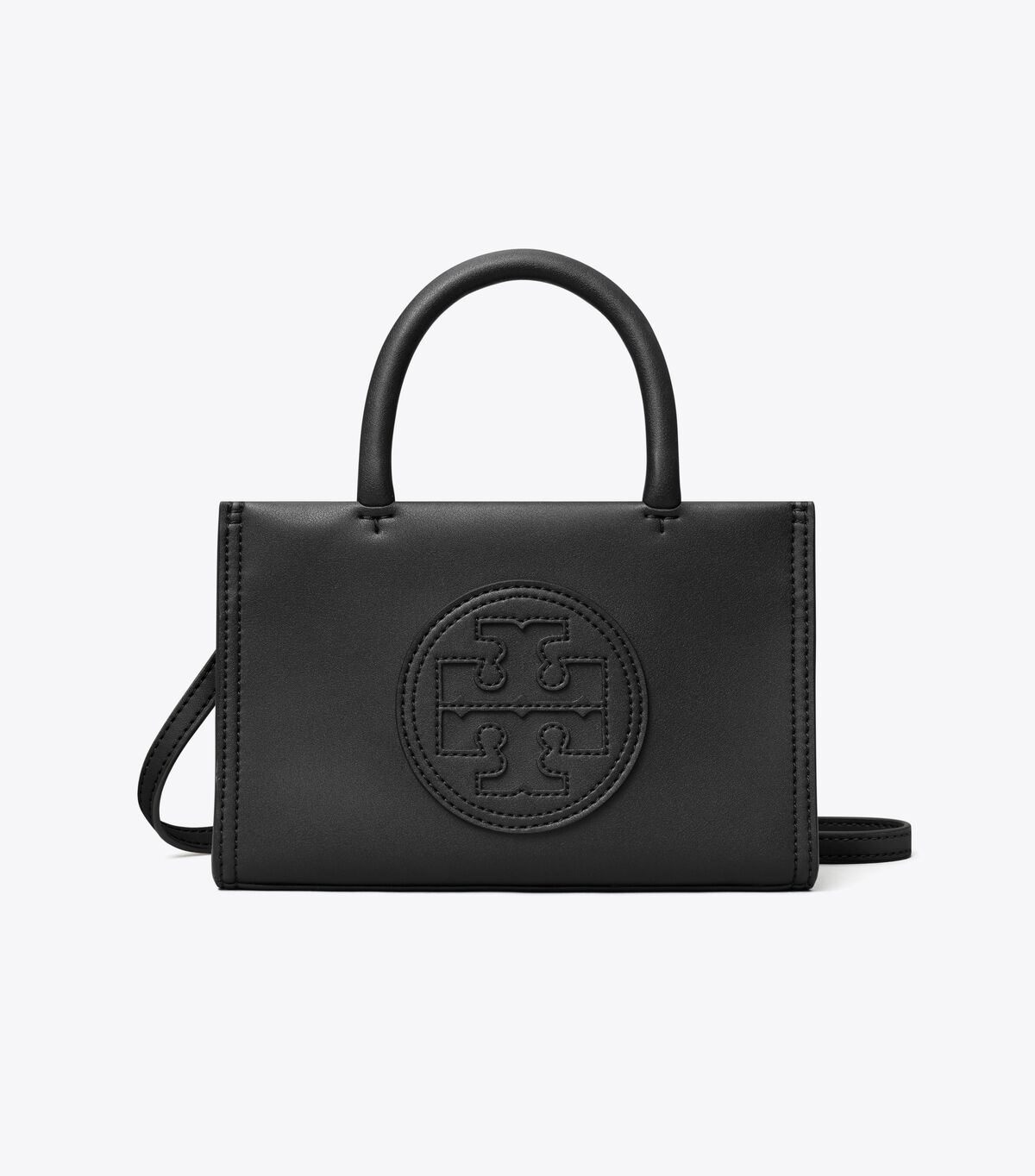 Tory Burch Black Mini Ella Bio Tote Bags