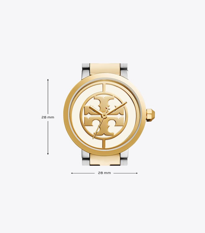Tory Burch Gold / Silver Reva Watches
