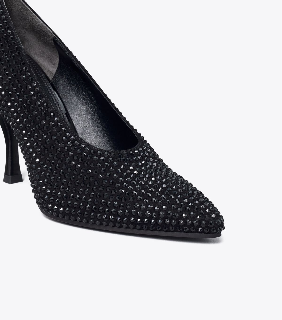 Tory Burch Black Studded Heels