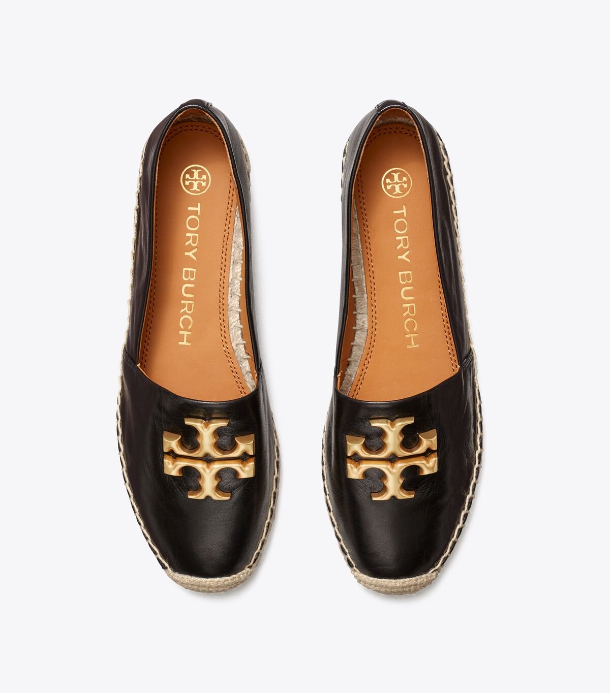 Tory Burch Black Eleanor Espadrille