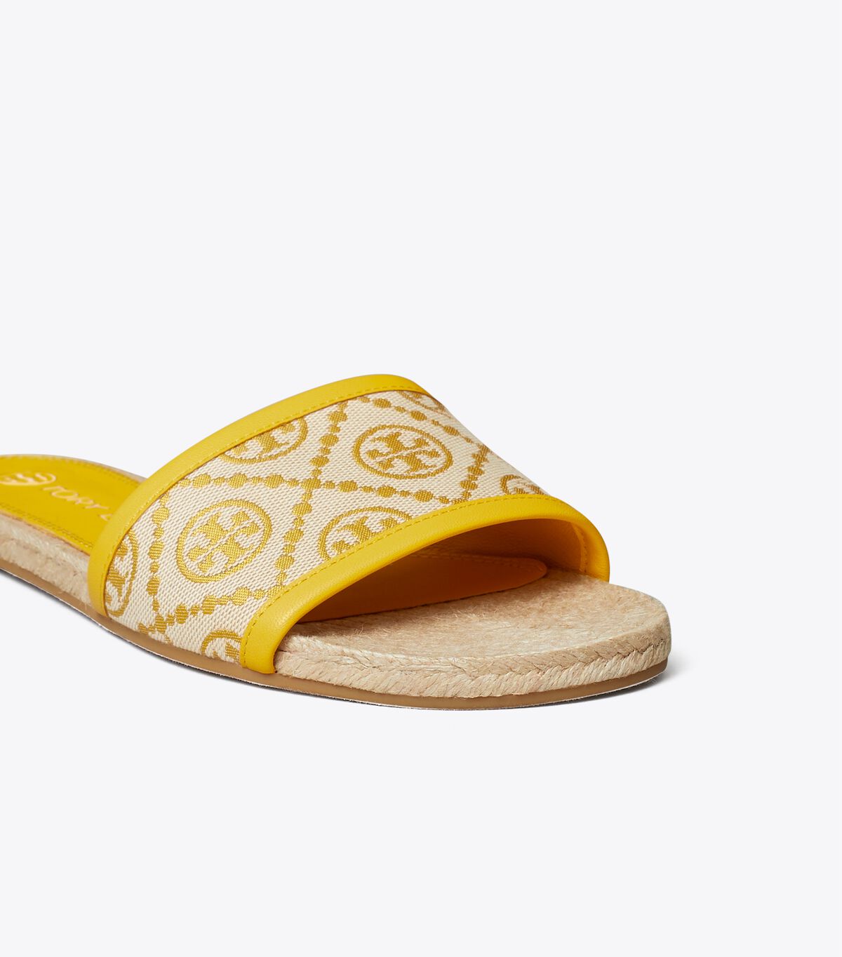 Tory Burch Gold / Yelow T Monogram Espadrille