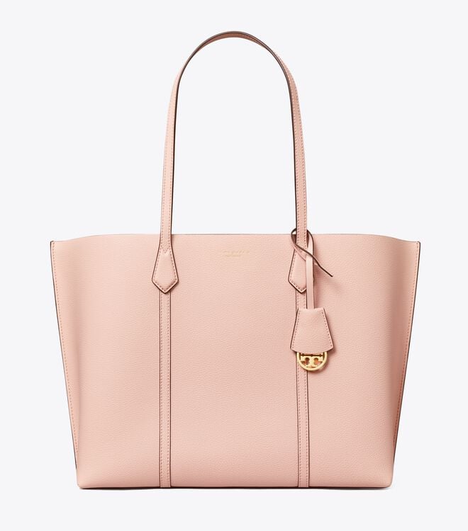 Tory Burch Pink Perry Tote Bags
