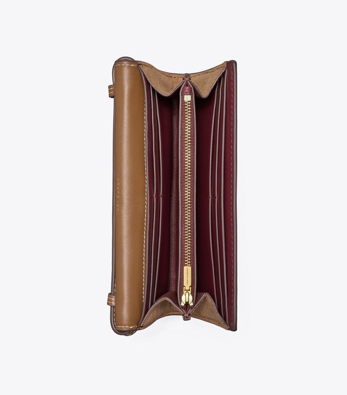 Tory Burch Brown T Monogram Crossbody Bags