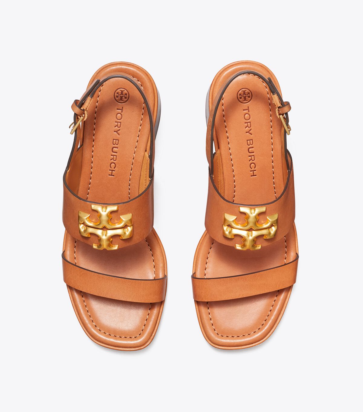 Tory Burch Light Brown Eleanor Heels