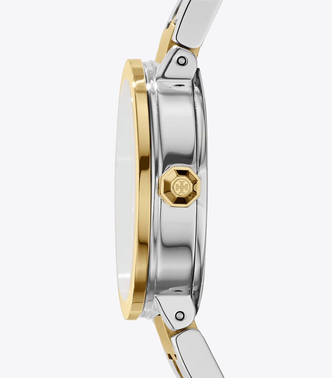 Tory Burch Gold / Silver Reva Watches