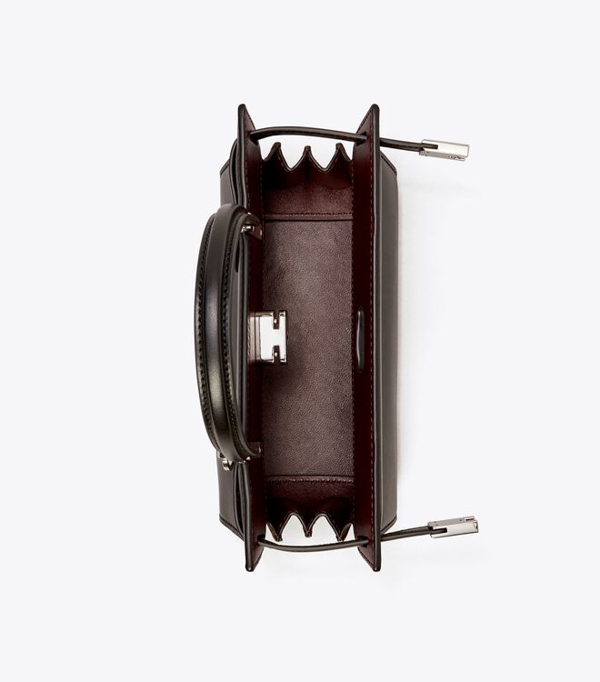 Tory Burch Black Petite Lee Radziwill Crossbody Bags