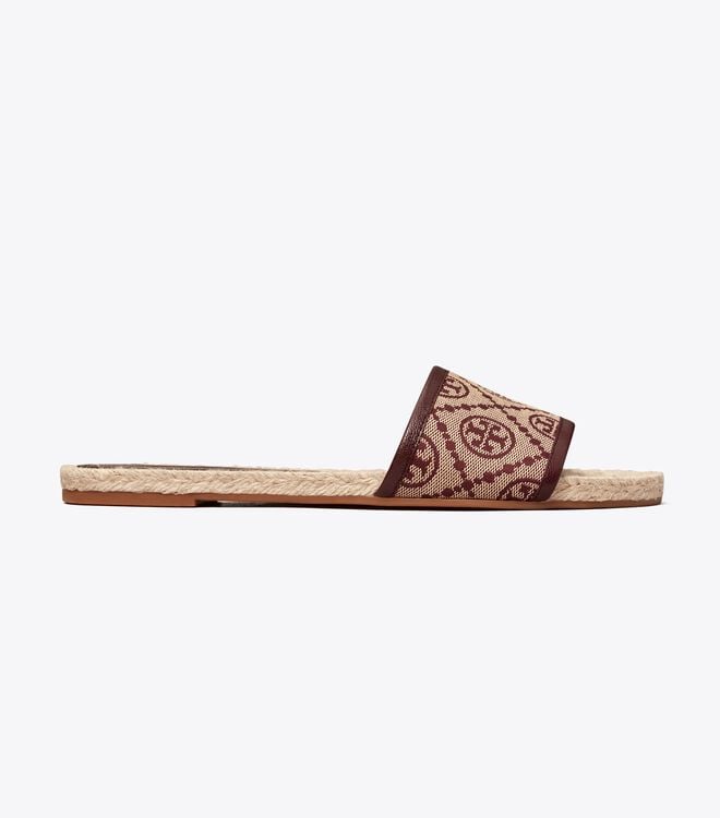 Tory Burch Purple T Monogram Espadrille