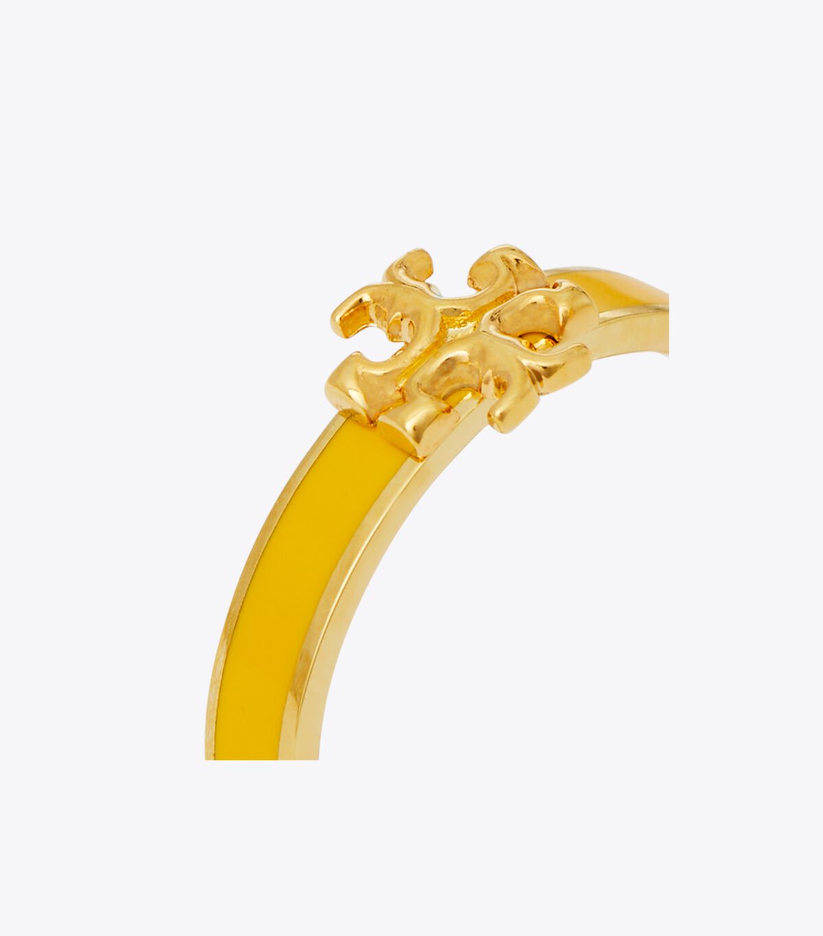 Tory Burch Gold / Yellow Kira Enamel Ring