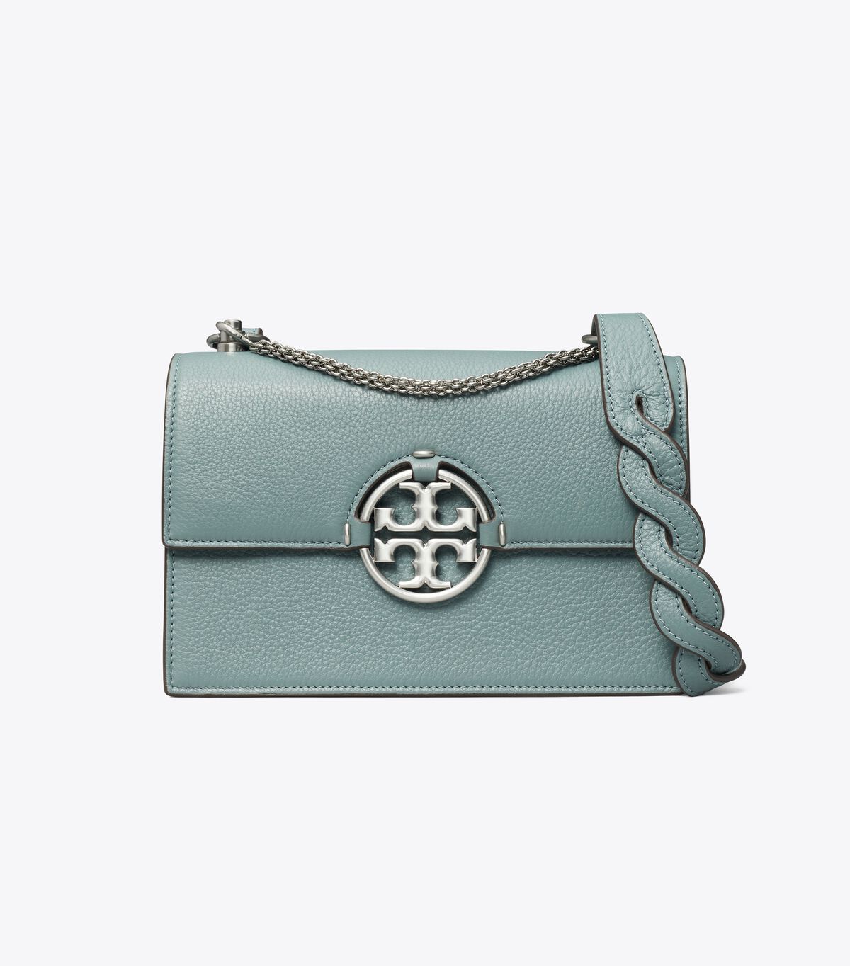 Tory Burch Light Blue Small Miller Shoulder Bags