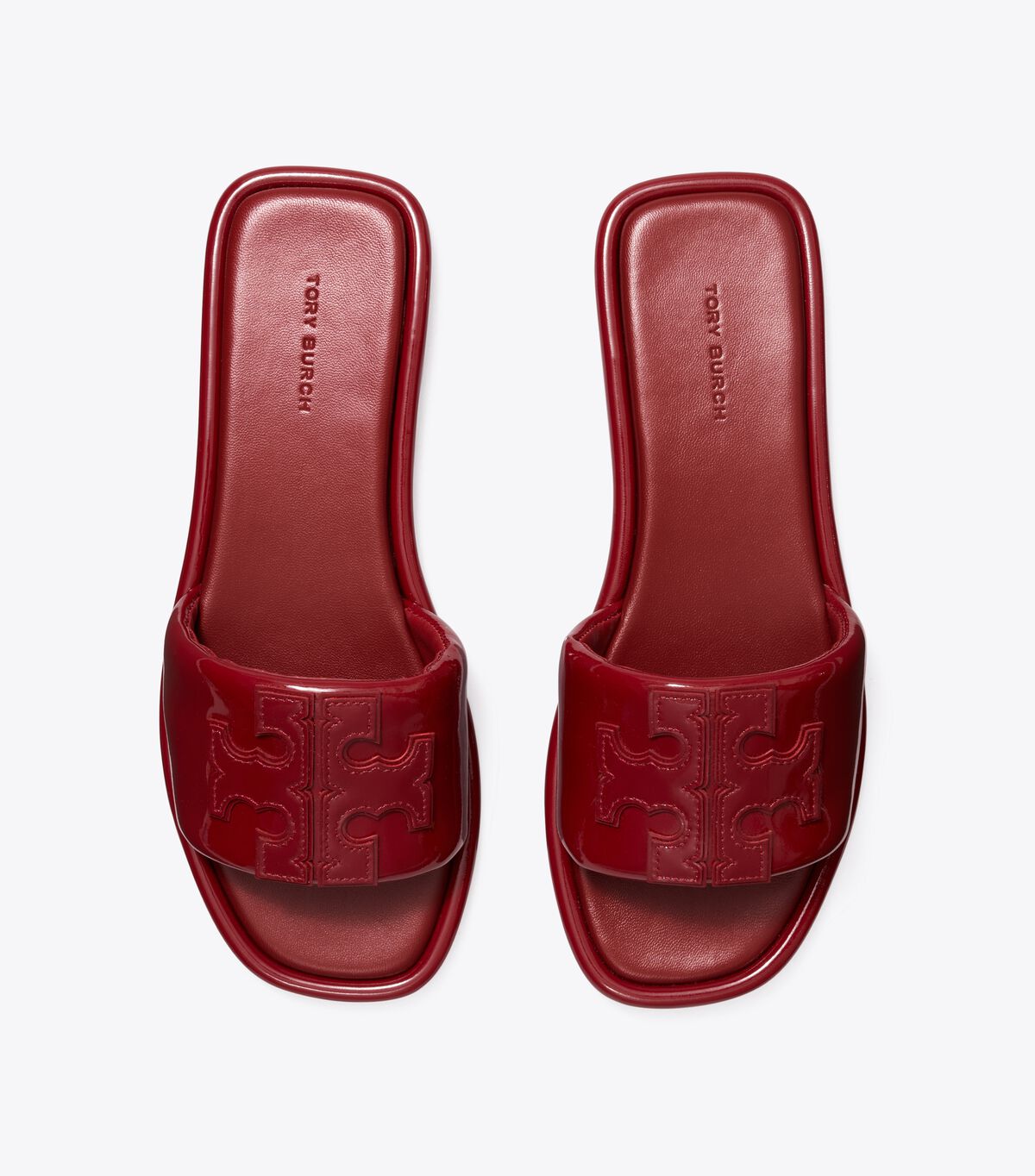 Tory Burch Red Double T Sandals