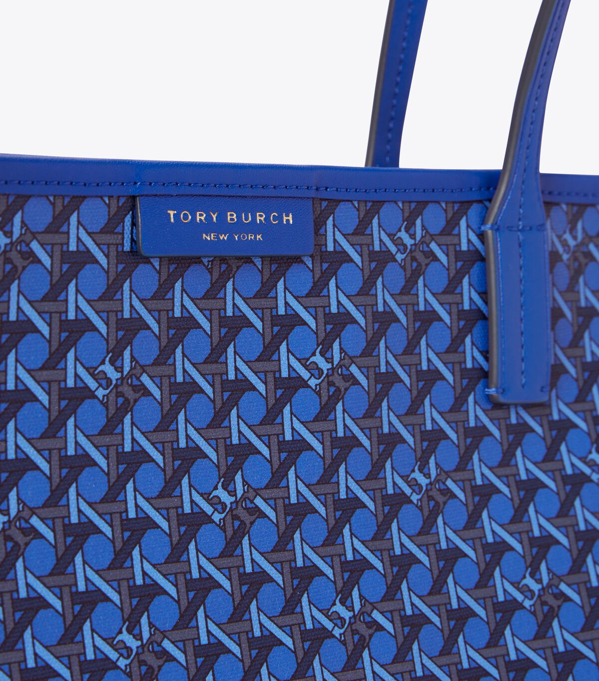 Tory Burch Navy Ever-ready Zip Tote Bags