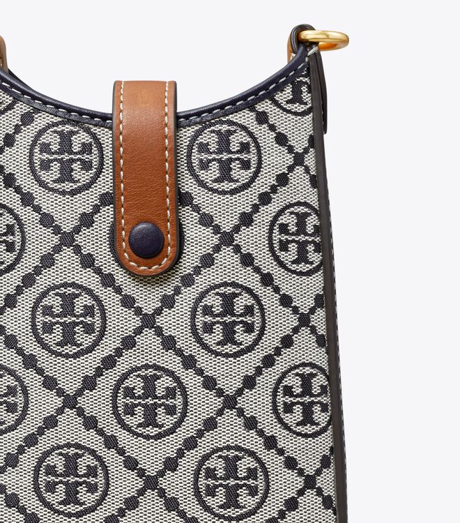Tory Burch Navy T Monogram Mini Bag