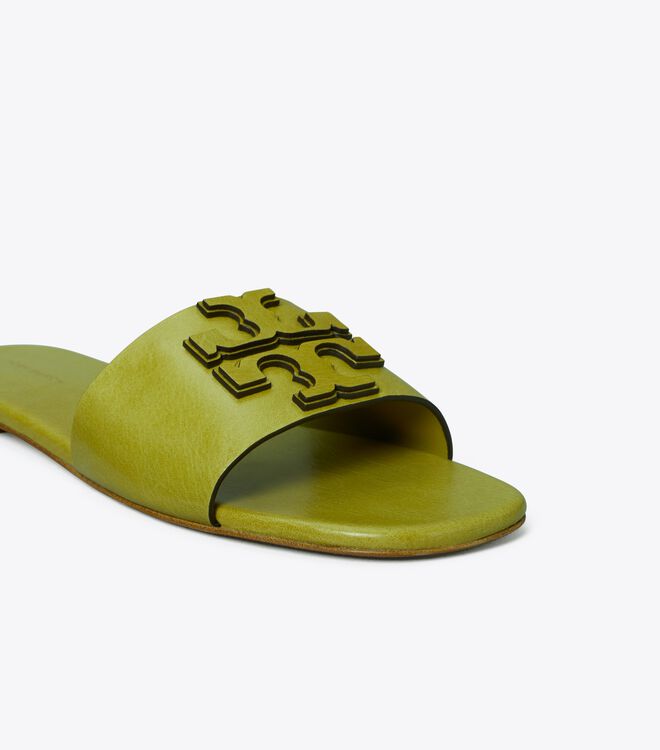 Tory Burch Green Ines Sandals