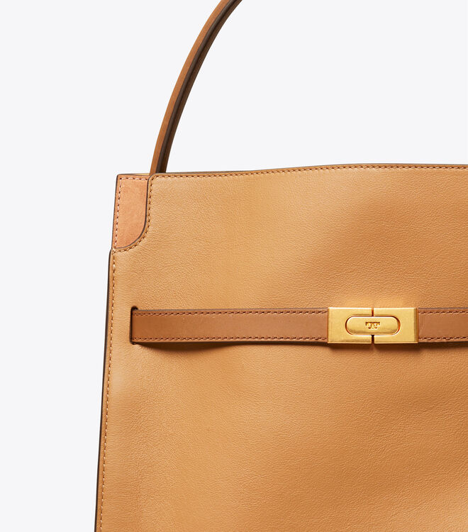 Tory Burch Brown Lee Radziwill Satchel Bags