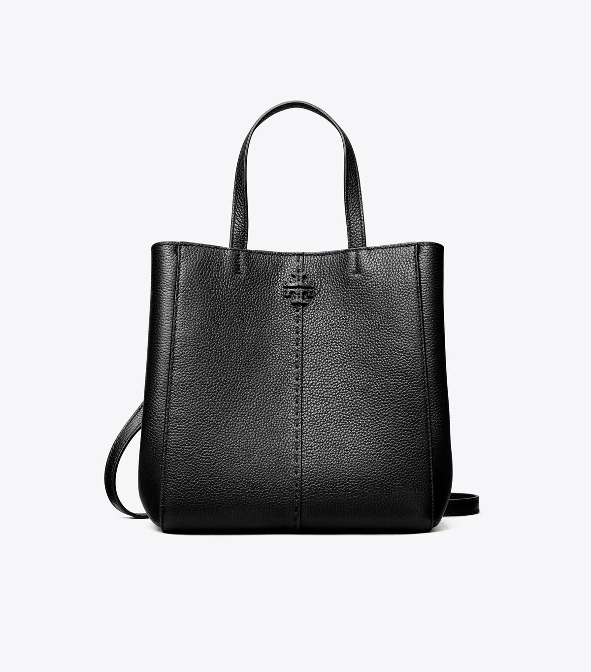 Tory Burch Black Mcgraw Carryall Satchel Bags