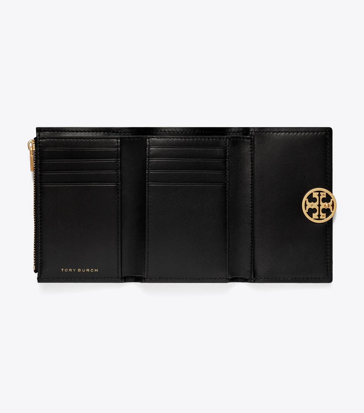 Tory Burch Black Medium Miller Wallets