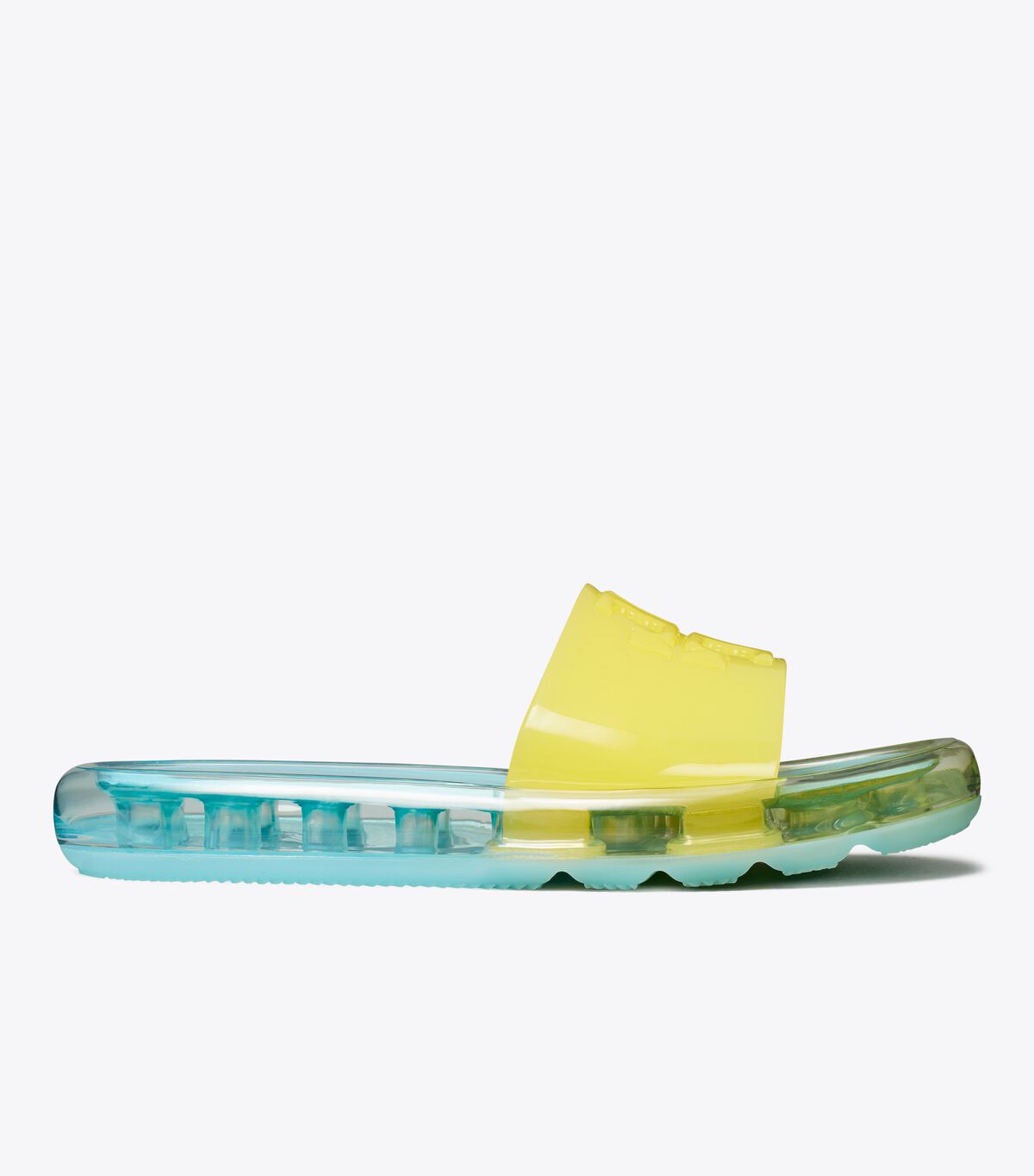 Tory Burch Light Blue Bubble Jelly Sandals