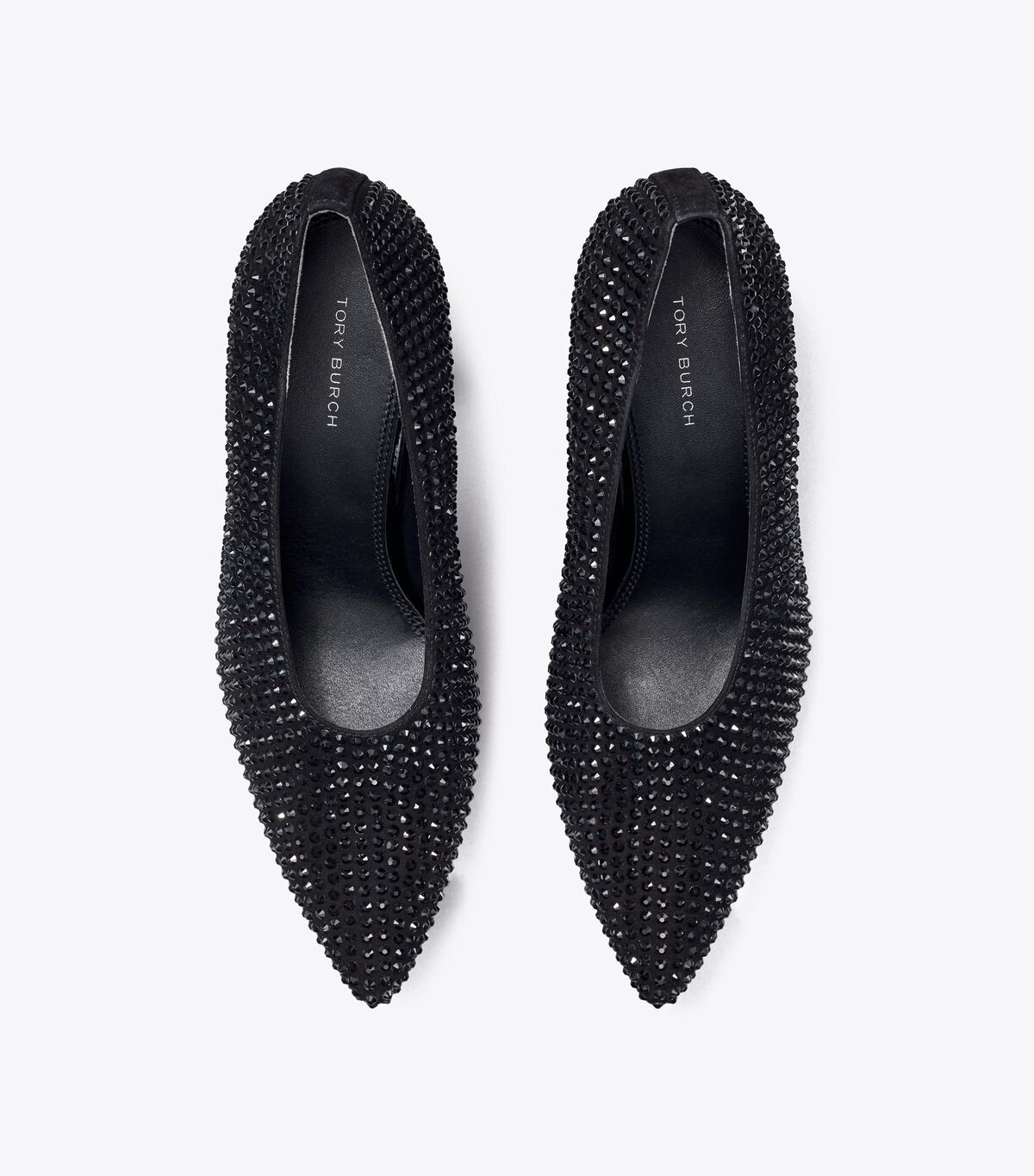 Tory Burch Black Studded Heels