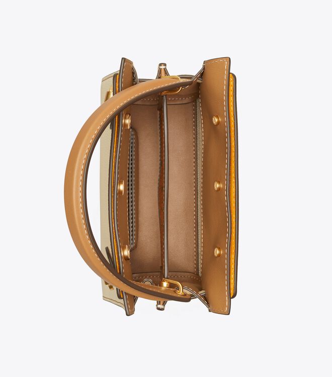 Tory Burch Beige Petite Lee Radziwill Mini Bag
