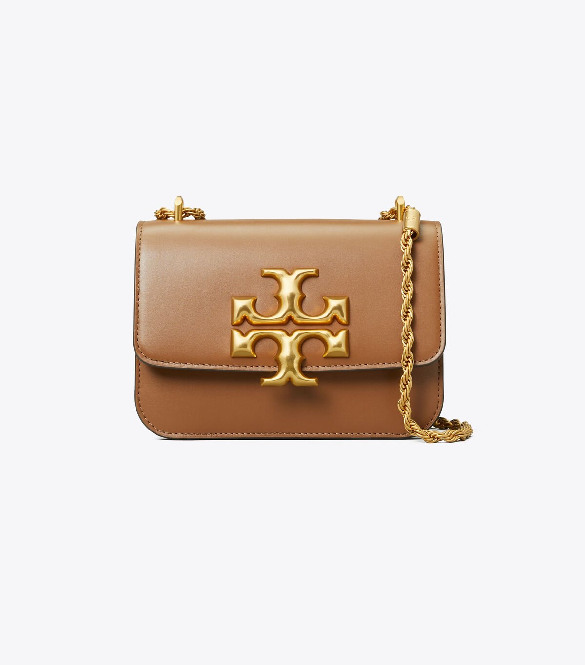 Tory Burch Brown Small Eleanor Shoulder Bags