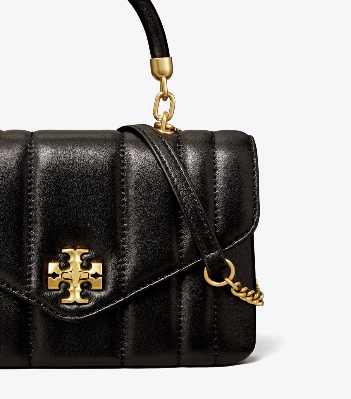 Tory Burch Black Mini Kira Satchel Bags